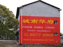 金寨百分之90的人都不了解的农村墙体广告