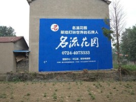 金寨农村墙体广告的长尾效应