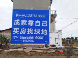 金寨墙体广告位置选择重要性