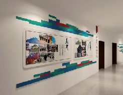 金寨企业文化墙用什么材料好？