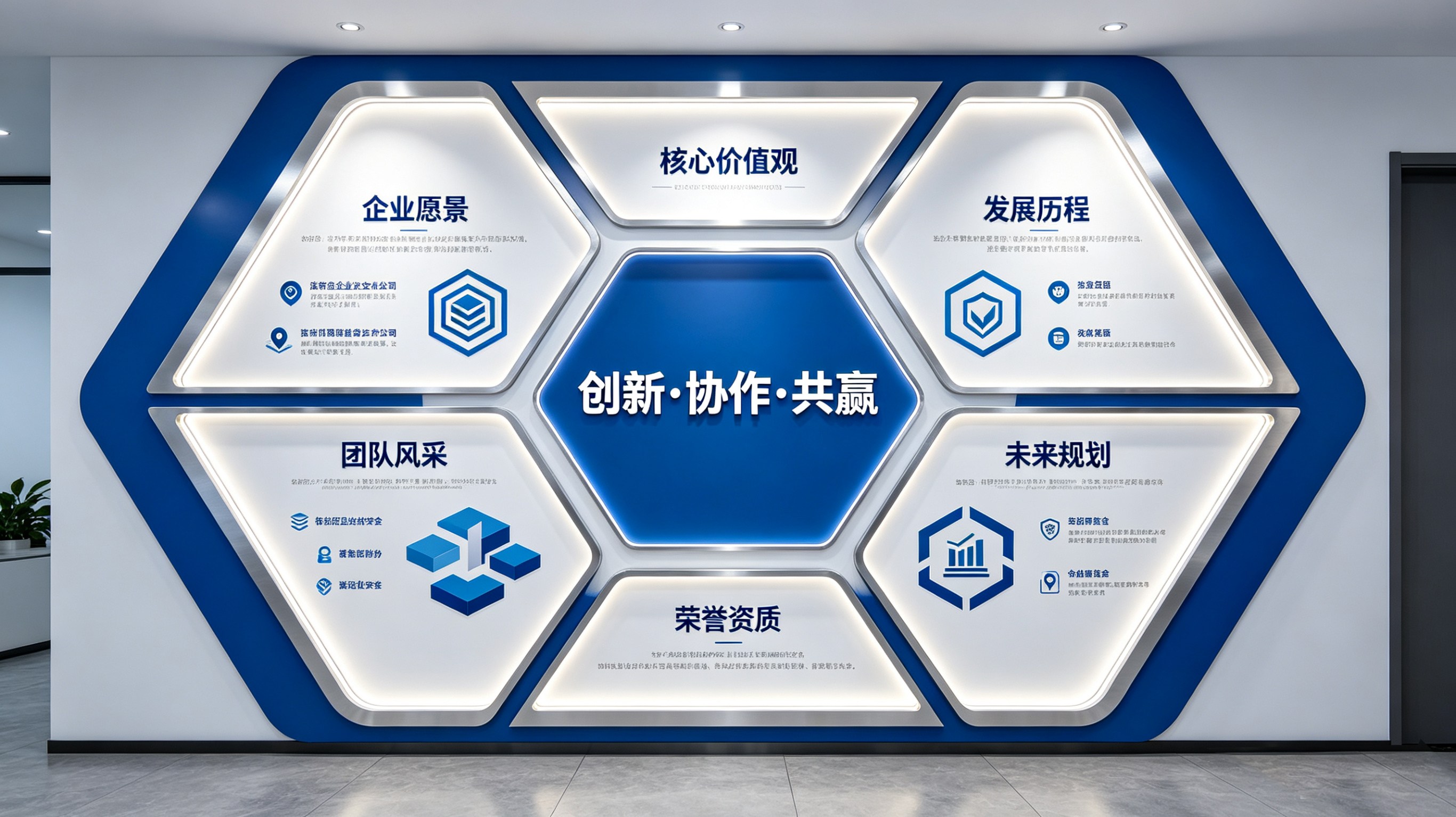 金寨企业文化墙六边形避坑指南（新手常犯5个错误）